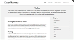 Desktop Screenshot of dwarfparents.com
